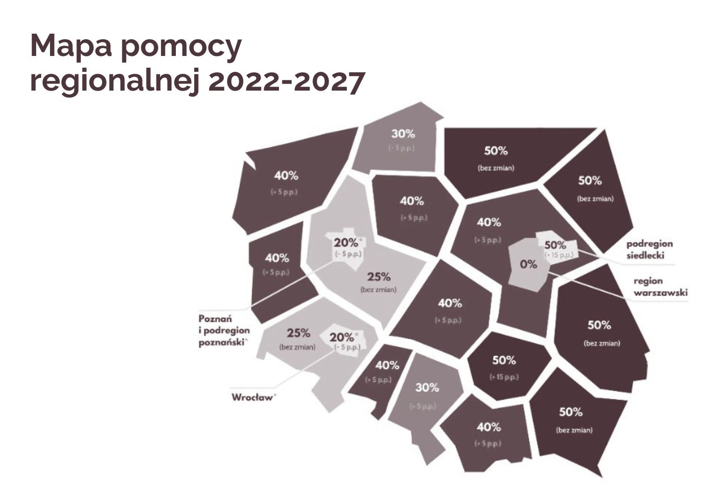 Nowa Mapa pomocy regionalnej 2022-2027
